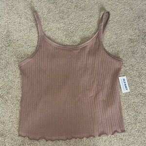 Old Navy Tank Top / Color: brownish-pink / Size: Large